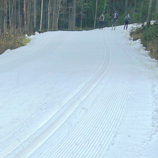 Voluntary cross-country ski trail fee