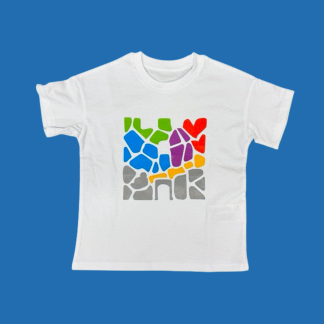 Kajaani 375 lasten t-paita valkoinen