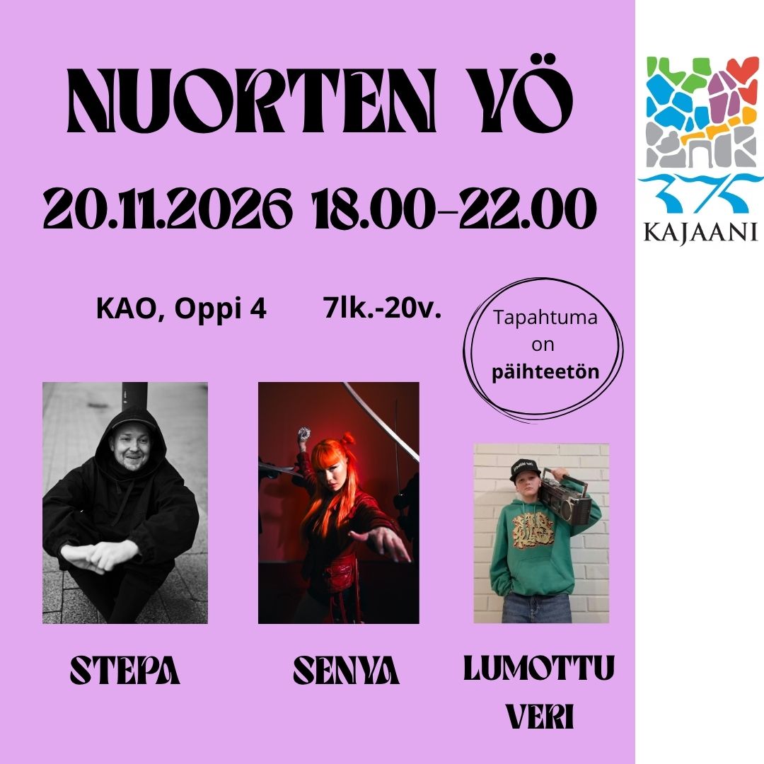 Nuorten Yö - Youth Night 20.11.2026